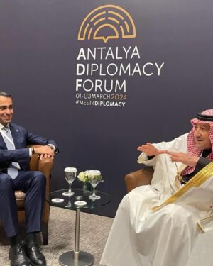 Luigi Di Maio Instagram - Concluding three days of thought-provoking and productive panels and bilateral meetings at @antalyadf Antalya Diplomacy Forum 2024

It was a great pleasure to be invited to attend the panel on “International trade, connectivity and interdependence” together with several colleagues and the Vice President of Türkiye. 

Useful meetings with the Deputy Prime Minister and Foreing Minister of Iraq, the Minister of State for International Cooperation of Qatar, the Deputy Minister for Foreign Affairs of Saudi Arabia, the Undersecretary for Political Affairs of Bahrain. 

A great opportunity to exchange views with good friends Xavier Bettel Deputy Prime Minister and Foreign Minister of Luxembourg, Mevlüt Çavuşoğlu former Minister of Foreign Affairs of Türkiye, Ignazio Cassis the Foreign Minister of Switzerland, Fecir Alptekin Diplomatic Advisor to the President of Türkiye, Matteo Meccaci Director of the Office for Democratic Institutions and Human Rights and the Italian honorary Consul to Ankara. 

Congratulations to the Ministry of Foreign Affairs of Türkiye on the organisation.