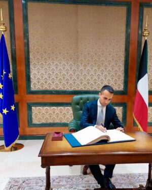 Luigi Di Maio Instagram - Last week in Doha, Abu Dhabi, Dubai and Kuwait City. Very productive bilateral Meetings. I would like to thank, among the others: 

- The Minister of State for Foreign Affairs of QATAR Mohamed Bin Mubarak Al-Khulaifi
- The Minister of State for Artificial Intelligence of UNITED ARAB EMIRATES Omar Al Olama
- The Assistant Minister of UNITED ARAB EMIRATES and Special Envoy for the European Union Lana Nusseibeh
- The Minister of Foreign Affairs of KUWAIT Abdullah Ali Al-Yahya
- The Deputy Foreign Minister of KUWAIT Jarrah Jaber Al-Sabah

I very much appreciated the invitations to give a lecture at the Anwar Gargash Diplomatic Academy of United Arab Emirates and at the Saud Nasser Al-Sabah Kuwait Diplomatic Institute of Kuwait. 

Thank you very much to our fantastic EU Ambassadors on the ground, for supporting my visits.