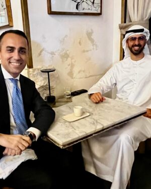 Luigi Di Maio Instagram - Last week in Doha, Abu Dhabi, Dubai and Kuwait City. Very productive bilateral Meetings. I would like to thank, among the others: 

- The Minister of State for Foreign Affairs of QATAR Mohamed Bin Mubarak Al-Khulaifi
- The Minister of State for Artificial Intelligence of UNITED ARAB EMIRATES Omar Al Olama
- The Assistant Minister of UNITED ARAB EMIRATES and Special Envoy for the European Union Lana Nusseibeh
- The Minister of Foreign Affairs of KUWAIT Abdullah Ali Al-Yahya
- The Deputy Foreign Minister of KUWAIT Jarrah Jaber Al-Sabah

I very much appreciated the invitations to give a lecture at the Anwar Gargash Diplomatic Academy of United Arab Emirates and at the Saud Nasser Al-Sabah Kuwait Diplomatic Institute of Kuwait. 

Thank you very much to our fantastic EU Ambassadors on the ground, for supporting my visits.