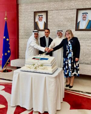 Luigi Di Maio Instagram - Last week in Doha, Abu Dhabi, Dubai and Kuwait City. Very productive bilateral Meetings. I would like to thank, among the others: 

- The Minister of State for Foreign Affairs of QATAR Mohamed Bin Mubarak Al-Khulaifi
- The Minister of State for Artificial Intelligence of UNITED ARAB EMIRATES Omar Al Olama
- The Assistant Minister of UNITED ARAB EMIRATES and Special Envoy for the European Union Lana Nusseibeh
- The Minister of Foreign Affairs of KUWAIT Abdullah Ali Al-Yahya
- The Deputy Foreign Minister of KUWAIT Jarrah Jaber Al-Sabah

I very much appreciated the invitations to give a lecture at the Anwar Gargash Diplomatic Academy of United Arab Emirates and at the Saud Nasser Al-Sabah Kuwait Diplomatic Institute of Kuwait. 

Thank you very much to our fantastic EU Ambassadors on the ground, for supporting my visits.