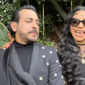 Luis Fernando Peña Instagram - Algo que es esencial en una boda es la vestimenta y tuvimos el honor de que @macaria_curvymx y @tairi_rey  fueran los encargados de nuestra imagen los queremos mucho gracias por crear estos espectaculares atuendos