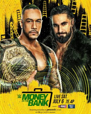 Luis Martinez Instagram - It’s going down in Toronto! 🔥🤑

@ArcherOfInfamy will defend his World Heavyweight Championship against former champion @WWERollins at #MITB!