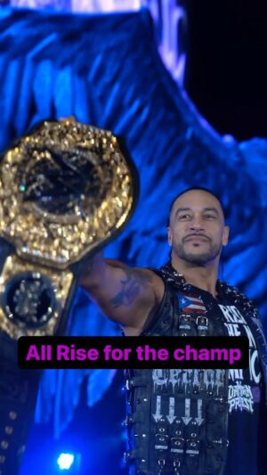 Luis Martinez Instagram - #WWEBirmingham had to get on their feet for the arrival of World Heavyweight Champion, @archerofinfamy ⚖️