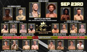 Luis Peña Instagram - It’s going down tomorrow night for @kingsofkickboxing_ for the super middleweight championship! Tune in live to sportscaster.com to watch!