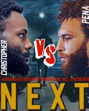 Luis Peña Instagram - Here we go! Just one week away from @arkansasboxingfoundation NEXT! My first fight in Arkansas in 6 years! Next Friday October 6th it’s going down! DM for tickets I still have General Admission Tickets and Ringside VIP Tables available