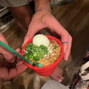 Luis Peña Instagram - From 1 to 2 🥰 jail will do that to your ramen game 😂