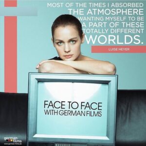 Luise Heyer Instagram - #FaceToFace with @germanfilms