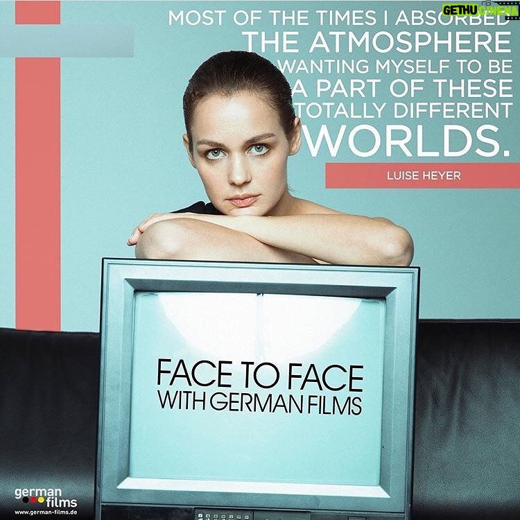 Luise Heyer - 471 Likes - #FaceToFace with @germanfilms