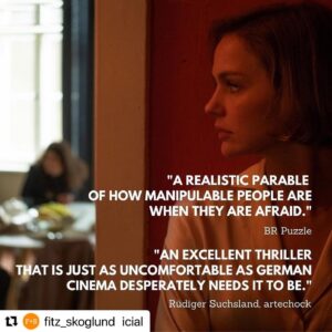 Luise Heyer Instagram - #Repost @fitz_skoglund with @use.repost
・・・
.
Overwhelming reviews for
Asli Özges BLACK BOX💥
starring outstanding LUISE HEYER💥

Starting 10th of August on screen💥 @portauprincefilms 

#Repost @betacinemaofficial with @use.repost
・・・
Following the enthusiastic opening of the ‘New German Cinema’ section last Saturday at the @filmfestmunich , @asliozgeofficial‘s BLACK BOX garnered rave reviews!

@portauprincefilms @zeitsprungpictures @lesfilmsdufleuve @limanfilm @nadir_operli 

#filmfestmunich #openingfilm #betacinema #lovecinema