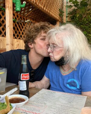 Lukas Gage Instagram - tell people you love them as much as you can, while you still can. Rip my nana, weekend mom, bestie, jonas brothers biggest fan. ❤️❤️❤️