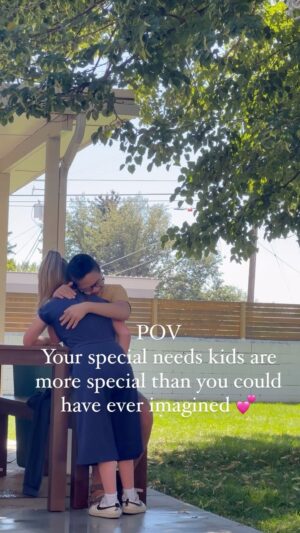 Luke Caldwell Instagram - Pure Love is the most powerful action in the world 💕 A gift we all can give!  #ezraandpromise #specialneeds #family #love #downsyndrome #theluckyfew #downsyndromeawareness #nothingdownaboutit #autism #beautiful #upsyndrome #blessed #caldwellkids