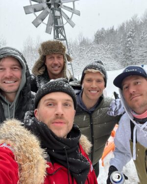 Luke Gulbranson Instagram - Idk how to resize these pics but that’s a wrap on #winterhouse 2022! Thanks to the production and town of Stowe for dealing with us! We are all so blessed to love, hate and enjoy each other in the crazy ways we do! Hope y’all enjoyed it as much as we did! @bravotv #stowe #gratitude #whirlwindwinter