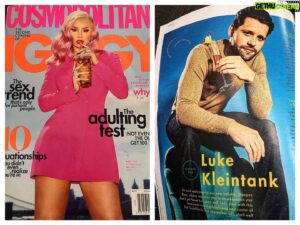 Luke Kleintank Instagram - Thank you @cosmopolitan for this months feature.On stands now.
Thank you @mollykstout.  Thank you @tylerjoe for a great photo! #cosmopolitan.