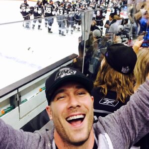 Luke Macfarlane Instagram - MOMENTS IN HISTORY. this handsome fellow (Joe Hall) played in the 1919 Stanley cup finals during the Spanish flu pandemic. After members from both teams the Montréal Canadiens and the Seattle Metropolitans became sick “Not complete” was engraved on Lord Stanley’s Cup. Joe Hall died of complications from the flu. As the 2020 NHL Stanley cup playoff gets underway STAY SAFE everyone.... that’s me at the LA Kings 2014 WIN #gokingsgo