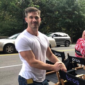 Luke Macfarlane Instagram - Filming in New York City  @billyeichner said I have to post more or he’ll have me fired! #bros