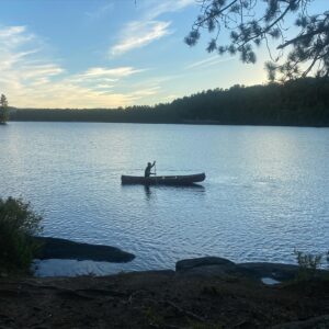 Luke Macfarlane Instagram - Feels good to get a bit of canoe time in North Ontario before TIFF #bros premiere
