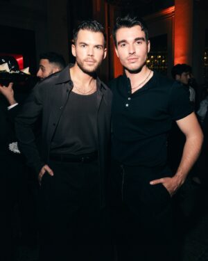 Luke Newton Instagram - Out with King Corey