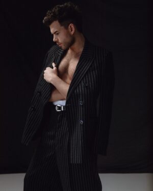 Luke Newton Instagram - Suited & booted @wwd