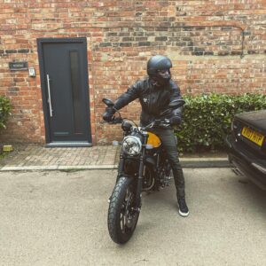 Luke Pasqualino Instagram - New Toy...No-one does it like @ducati @ducatiuk #Scrambler #FullThrottle