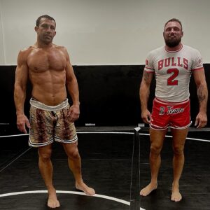 Luke Rockhold Instagram - Figured I’d stay in shape this week. Never know when my bitcha Paulo Costa can’t find his balls come fight week. Don’t forget to make weight B. I’ll be there if you need me.