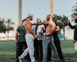 Luke Rockhold Instagram - An Epic Location @DubaiFrame For An Epic Weigh-ins! 

Tomorrow night it all goes down inside the pit as @lukerockhold takes on @joe_schilling 

Get your tickets now on Platinum List or watch #FreeOnYoutube