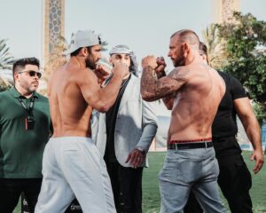 Luke Rockhold Instagram - An Epic Location @DubaiFrame For An Epic Weigh-ins! 

Tomorrow night it all goes down inside the pit as @lukerockhold takes on @joe_schilling 

Get your tickets now on Platinum List or watch #FreeOnYoutube