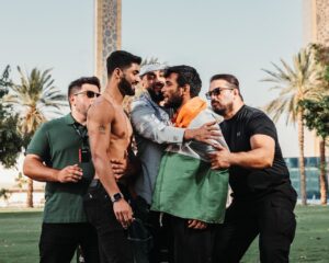 Luke Rockhold Instagram - An Epic Location @DubaiFrame For An Epic Weigh-ins! 

Tomorrow night it all goes down inside the pit as @lukerockhold takes on @joe_schilling 

Get your tickets now on Platinum List or watch #FreeOnYoutube