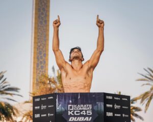 Luke Rockhold Instagram - An Epic Location @DubaiFrame For An Epic Weigh-ins! 

Tomorrow night it all goes down inside the pit as @lukerockhold takes on @joe_schilling 

Get your tickets now on Platinum List or watch #FreeOnYoutube