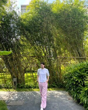 Lương Thanh Instagram - Xin chào Đà Nẵng 💚🌸