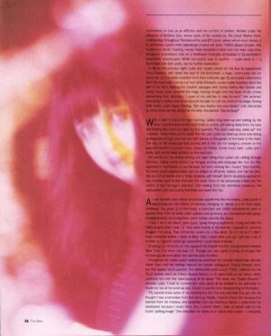 Lydia Lunch Instagram - Wire Magazine / July 1998 

#lydialunch