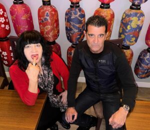 Lydia Lunch Instagram - Lydia Lunch and Marc Hurtado, yesterday night in Glasgow. Next show in Budapest on Thursday. 

Photo by: Sebastien Greppo @sebastiengreppo