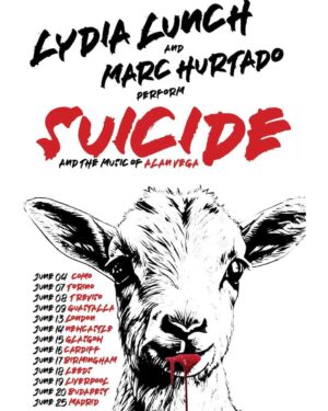 Lydia Lunch Instagram - In June, Lydia and Marc are back on tour together to perform the music of Suicide and Alan Vega. Shows in Italy, the UK, Budapest and Madrid.

Dates and tickets on Lydia’s website. Link in bio.

#lydialunch #marchurtado #suicideband #alanvega