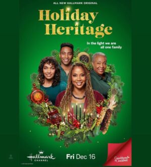 Lyndie Greenwood Instagram - One week until Holiday Heritage premieres on @hallmarkchannel 
❤️💚❤️

This is a special movie about Christmas AND Kwanzaa. I can’t wait for y’all to see it! 

Friday Dec 16 at 8/7c

#HolidayHeritage #christmasspirit #happykwanzaa