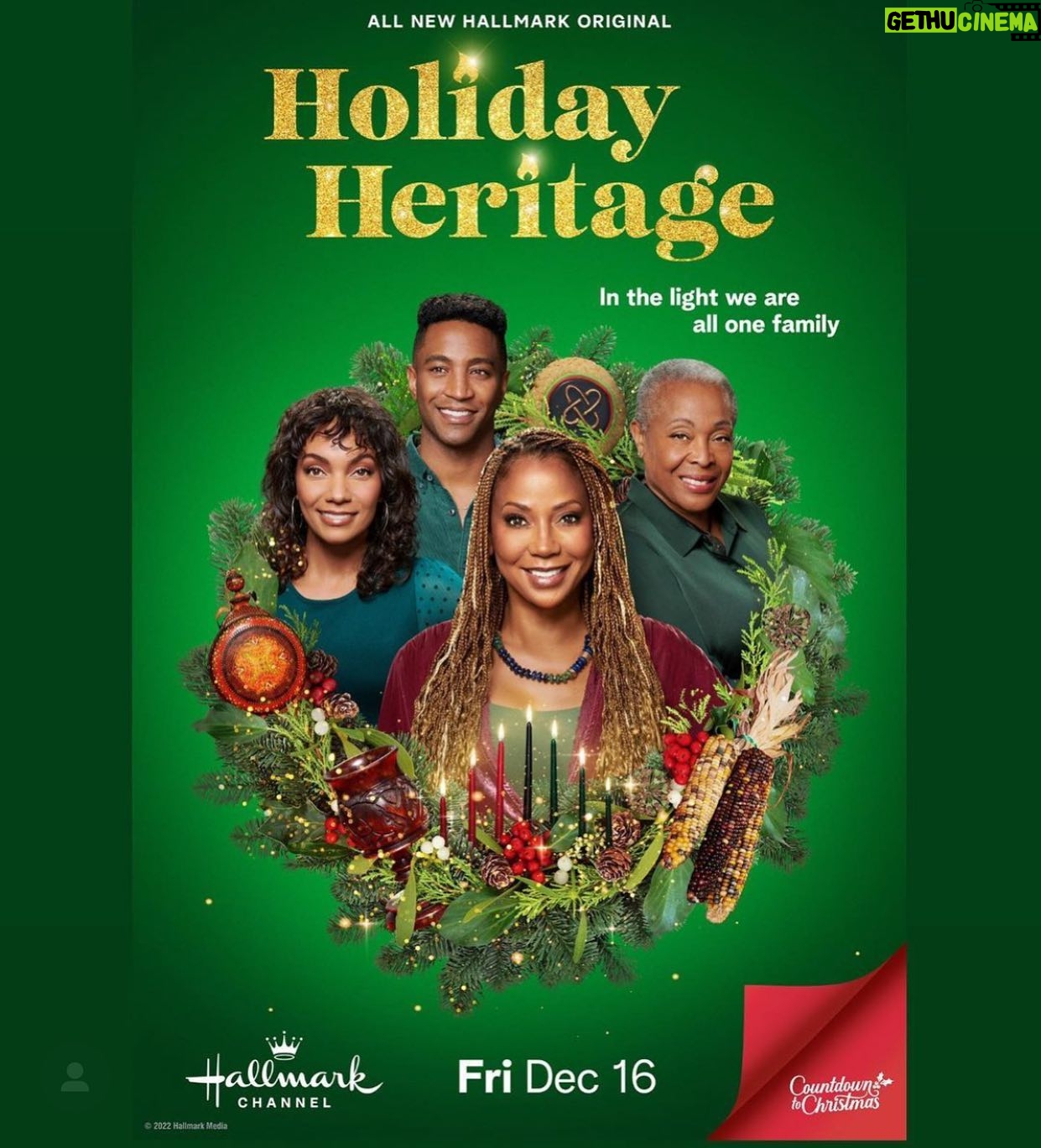 Lyndie Greenwood - 369 Likes - One week until Holiday Heritage premieres on @hallmarkchannel
❤️💚❤️
This is a special movie about Christmas AND Kwanzaa. I can’t wait for y’all to see it!
Friday Dec 16 at 8/7c
#HolidayHeritage #christmasspirit #happykwanzaa