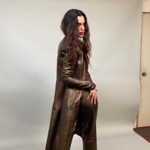 Lyne Renee Instagram - The last shot and take of the 3rd and Final season.  At the end of season 2 I was asked if I had any idea or dreams where to take Alder? I said I’d hoped she’d be all knowing, have some humor, be The Mother to ALL and make her a Super Hero? 🙌🏻🙆🏻‍♀️🤓🕊What a ride this has been…What an incredible gift. Not only to myself but to so many others. Thank you Sarah Alder for all you’ve given me and all you took away. ❤️ It was truly an honor serving you all. GA. #overandout #theend #finale #peace #love @motherlandtv @freeform @hulu #motherlandfortsalem #freeform #hulu #primevideo #disney #disneyplus #finale #theend #generalalder #🍄