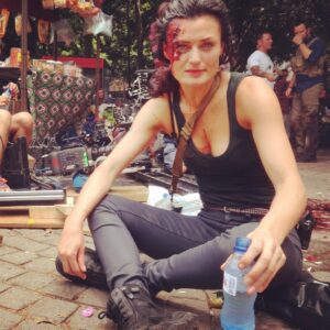 Lyne Renee Instagram - Remember Rebecca from Strike Back!? I can’t believe this is 10 years ago. I was flown in from London to Cape Town to start my training with the SAS to become the Mossad agent she needed to be. What fun. I did entire sequence in a jungle wearing a little dress and cowboy boots. I fought for it as I didn’t believe she’d have time to slip back into her fatigues. Well, be careful what you ask for. What a blast, what a crew and cast! Il never forget , I learned so so much. Rebecca brought me so much. They shouldn’t have killed her off… just saying 😎 and I should’ve kept that leather jacket 🤓.
 STILL streaming @hbomax. #hbomax #stream #now #tv
