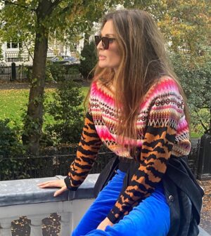 Lyne Renee Instagram - London Town in Temperley ❤️ to my dearest friend Alice, for always dressing me , your never ending generosity, your talent and exquisite world that I get to be part off. I love you ❤️ @alicetemperley @temperleylondon #fashion #design #friezeartfair #london 📸 by @clementineteniqua  #photography