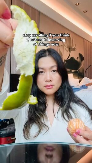 MILCK Instagram - Maybe you’re just like a Thai Tangerine - you may think you are not ready yet because you look green from the outside, but once you open yourself up, you’ll see you’re already sweet and ready.