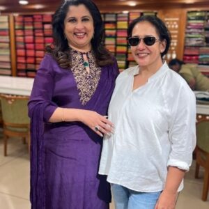 Maala Parvathi Instagram - Milan Sarees Not just sarees, sheer art!! Thankyou @milandesignkochi and @sherlyregimon 🤩