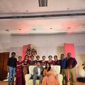 Maala Parvathi Instagram - May God bless you, Nimmie and Adarsh. 😇🙏

And Vrinda, Veena, Janu, Kathu, Chippi, and Rebecca... I know we are still celebrating and relishing every moment. Nandu, please tag Ponnu, Rukku, Appu, and others. At times, we get to know the reason we are alive. Love you all. ❤️ #blessed #grateful #familylove

@sajini_mct
@vrinda_rejnish, @nandini_rejnish7, @ak_aka_ananthakrishnan, @arder_net