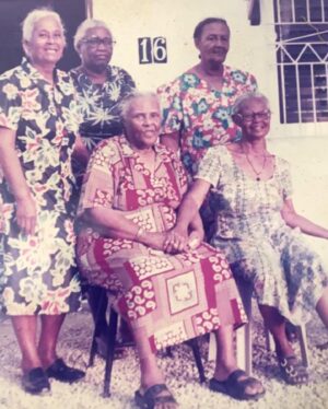 Mace Coronel Instagram - Coming to Aruba since I was born has always been important to me. Reconnecting with my family history and roots and learning more about my families life and culture here is always rewarding. The last photo is my great grandmother and all of her sisters (fathers side). They are from Suriname and came to Aruba. My fathers dad and mom both were born and raised in Aruba and were childhood friends who lived in the same borough. My grandpas family lived here longer in Aruba, while my grandmas family moved from Suriname. Also, the two elderly women you see on my page frequently are my great grandmother and her sister (my great aunt) 🇸🇷