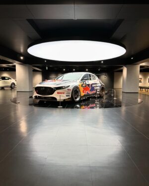 Mad Mike Instagram - Please come and see @pikespeakhillclimb fighter Bullet Mazda3 fastback 4rotor twin turbo RWD car in @mazda_jp HQ museum. 
It’s displaying until and of the July 👍. 
Please enjoy 😉. 

パイクスピークカーのマツダ3ファストバック、ブルレット4ローターツインターボ車はマツダ本社ミュージアムにて展示しております。
リアルなレーシングカーを間近で是非見てください。
ご来館には事前予約が必要となります。
https://www.mazda.com/ja/about/museum/

Never stop challenging 🤘. 
Mazda sprit racing. 
@madmike.123 
@teamtoyotiresjp 
@toyotires 
@redbulljapan 
@redbullnz 
@mazda_jp 
@mazdausa 
@haltechecu 
@rayswheels_official 
@radiumengineering 
@exedy_racing_clutch 
@turbosmarthq 
@garrettmotion 
@holinger_engineering 
@driveshaftshop 
@tone_japan 
@motys_tribojapan 
@bride_japan 
@fujiwpc 
@alexandre.tanaka.94 
@mzracingjp 
@response_jp 
@plazmamanracing 
@injectordynamics 
@trakyoto 
@ptpturboblankets 
@odula_japan 
@endlessjapan 
@kw_suspension_jp 
@pwradvancedcoolingtechnology 
@t.yukutake.candc.jlead 
@stackedracing_inc 
ATS LSD 

#tcpmagic #neverstopchallenging #madmike #4rotor #bullet #mazda #mazda3 #toyotires #proxes #redbull #レッドブル #mapr  #madeinjapan #mazdaspritracing #tonetool #rayswheels #motysoil #kwsuspension #haltechecu #pwrradiators #turbosmart #endlessdrake #radiumengineering #holingerengineering #exedyclutch #injectordynamics #driveshaftshop #atslad