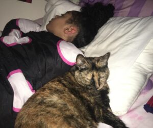 Madalen Mills Instagram - One year ago today, I had to say goodbye to my best friend, Gabbee Porkchop. Gabbee passed away at almost 18 years old with our family right by her side.

Gabbee, you will forever be my other half. From laying on mommy’s belly when she was pregnant with me, to me holding your little paw until you became one of my angels, we were inseparable. You traveled with us wherever we went - Alabama, New York, Atlanta, London (you even had your own kitty passport!), and everyday you gave me a reason to smile. Even death cannot touch all of the wonderful memories I have with you. 

I could not have asked for a sweeter, more loving, caring, and perfect little companion. Where there is great grief, there is great love, and I hope you know now more than ever how much you meant to me and our family. You were such a cute little ball of joy, and I thank God every day that he blessed me with your beautiful spirit. 

I miss you more than words can say GAB, but I know that you are still here with me. I talk to you every day, and I know that you continue to watch over me and I’m grateful to have you as a guardian angel. Goodbyes are not forever, and goodbyes are not the end; They simply mean I’ll miss you, until we meet again. 

I love you with my whole heart Gabbee Porkchop, and you will always be my baby.❤️

-Your Madzz