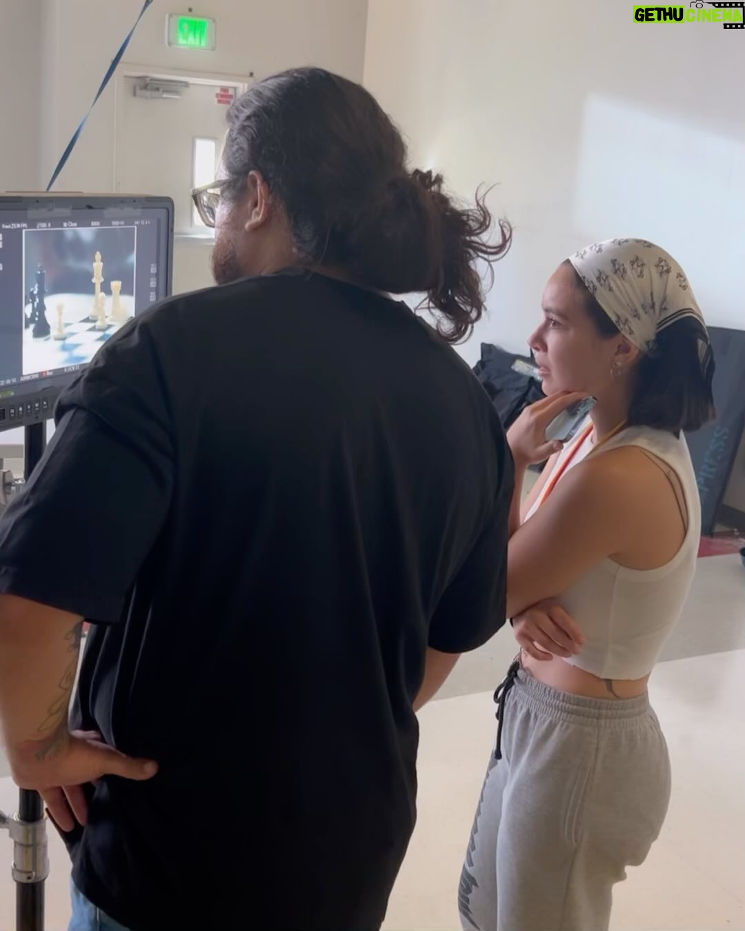 Madalyn Horcher - 565 Likes - More behind the scenes of “Over the Board.” Don’t know if y’all can tell, but I had a lot of fun 😂
Director: @akira_zapata
Cast/Producers: myself, @isaac_be11 and Elijah Bell