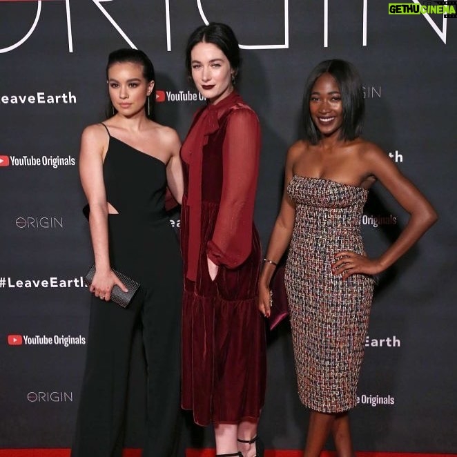 Madalyn Horcher - 1.1K Likes - Space girls Origin edition 😏💜🚀 love these two! @siobhan__cullen @adelayoadedayo #LeaveEarth @origin_series #Origin #redcarpet