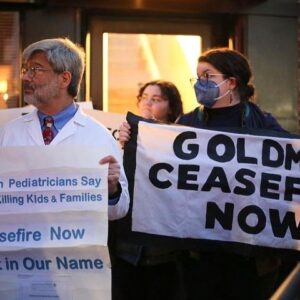 Madeline Weinstein Instagram - Two days ago hundreds of Jewish and non-Jewish NYers, led by rabbi @abbychavastein and @ifnotnoworg organizers, came together in prayer, song, ritual and chant to mourn the deaths of Israelis and Palestinians, and to urge @repdangoldman to call for ceasefire along with the continued negotiation for the safe release of hostages. 18 of us including myself were also arrested while participating in civil disobedience outside his office. Brooklyn is not with Dan Goldman on this one, and we will not stop protesting his hawkish stance and racist censuring of @rashidatlaib until he changes course or is voted out of office. While feeling so moved by Jewish activism, I also want to acknowledge the racism and Islamophobia inherent in the fact that American Jewish voices are such necessary and effective messengers rn. (Of course, there are MANY Jews who are not white, and many Palestinians who are not Muslim.)

I feel really frustrated and sad—like truly deeply saddened by the narrative that care and concern for Palestinians and (Jewish) Israelis is a zero sum game. That it is at all controversial to say you’re horrified by the bombing of hospitals and the starving of an entire population. We need as many voices as possible calling for ceasefire.