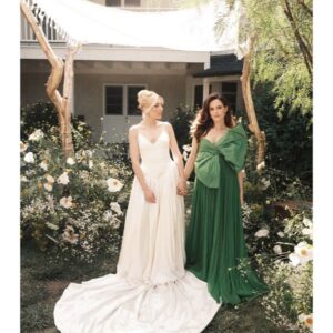 Madelyn Deutch Instagram - the wedding i had would have been so different without my sister. zoey made everything funner, easier, more beautiful. she gave me a scrapbook the day before i got married, filled with notes from the women i love and admire the most. she threw a sunday brunch with tattoos, smashburgers, and spritzs and no one wanted to leave. she wrote a totally brilliant speech even though she says she can't write (she can freaking write!!) she handled alterations, hair and makeup, bachelorette, crises, emails, and a million more to-do's that i probably don't even know about because she took it off my radar. i know weddings can seem performative or trivial - but the absolute spiritual explosion that can happen when you get to move through this portal with your sibling by your side, is humbling and worthy of our attention. it was a surprise to me that got to experience such peak joy, and my little sister was a fundamental reason why. thank you @zoeydeutch ❤️