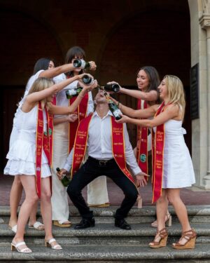 Madison Thompson Instagram - Thank you @uscedu for an incredible 3 1/2 years and a whirlwind college experience! Forever grateful to the faculty, administration, organizations, beautiful friends, mentors, and my incredible family who all supported me both inside and outside of the classroom to make this possible. Ily USC ❤️