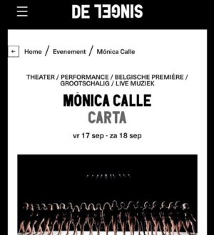 Mafalda Jara Instagram - Carta de Monica Calle hoje e amanha no @desingelartscentre