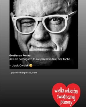 Magdalena Margulewicz Instagram - Nic dodać nic ująć. Panie Jerzy , dziękuje,że się Panu chce. I za neonatologie na ul. Żelaznej w Wawie tez Dziekuje . Spędziłam tam swojego czasu dwa miesiące i widziałam na własne oczy……. I korzystałam a właściwie moja córcia korzystała ze wszystkich sprzętów z serduszkami.  I przesiewowe badanie słuchu tez nam Pan urządził elegancko…będę wrzucać kasę do końca świata i o jeden dzień dluzej. Wiadomo😘😘😘😘😘# @fundacjawosp # @jurek_zostan_z_nami #pomagajmysobie #❤️